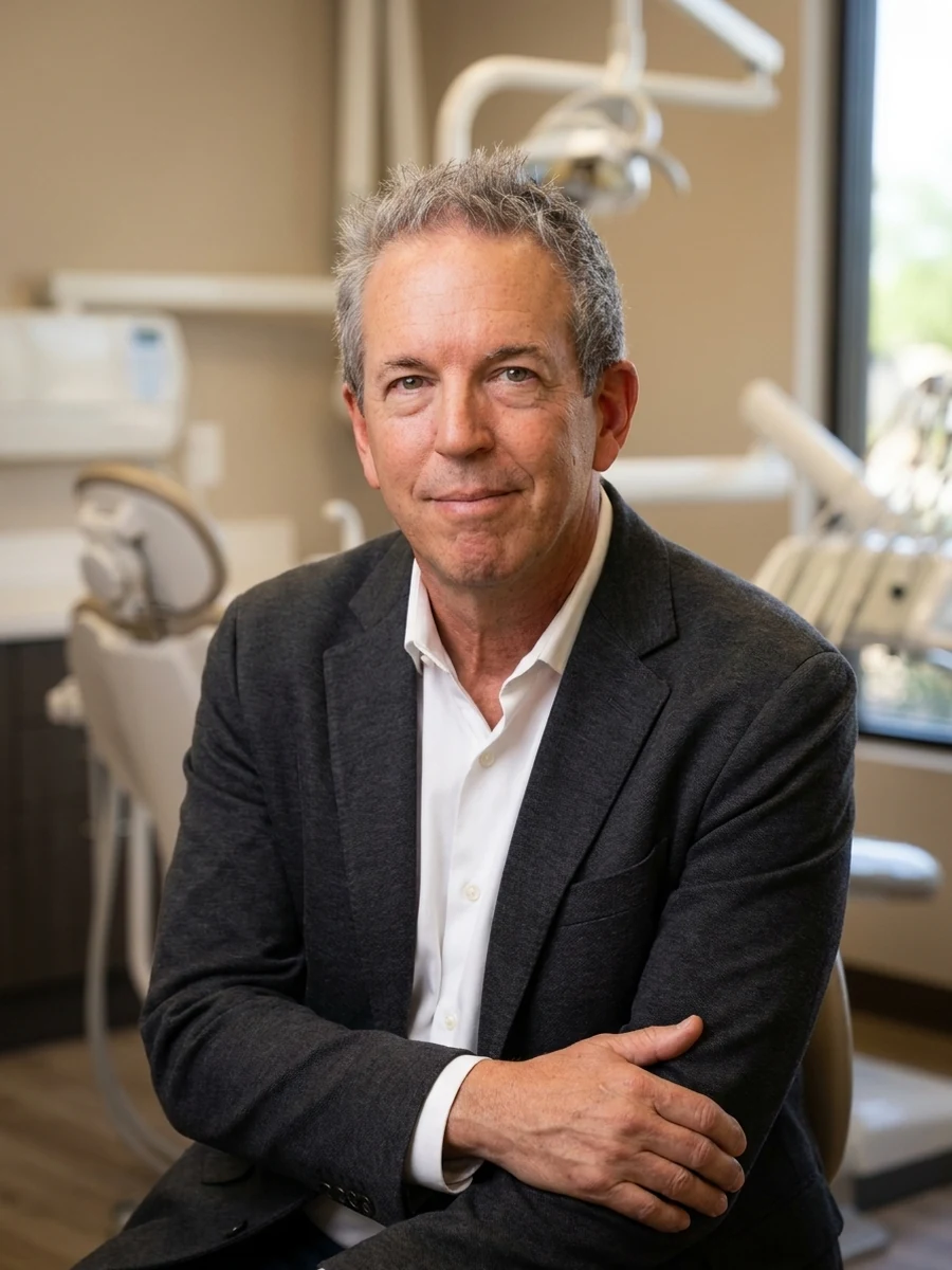 Dr. Rod Gore in the Scottsdale operatory